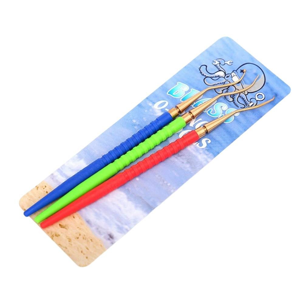 3 Piece Tool Set for O Ring Handling in Scuba and Snorkeling Activities
