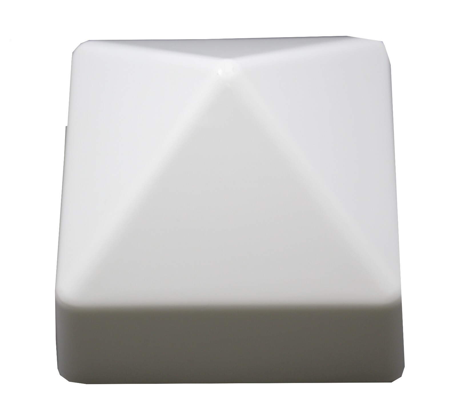6×6 (5-7/8″ x 5-7/8″) Square Pyramid Style Cap Boat Dock Pylon Piling Cap Cover