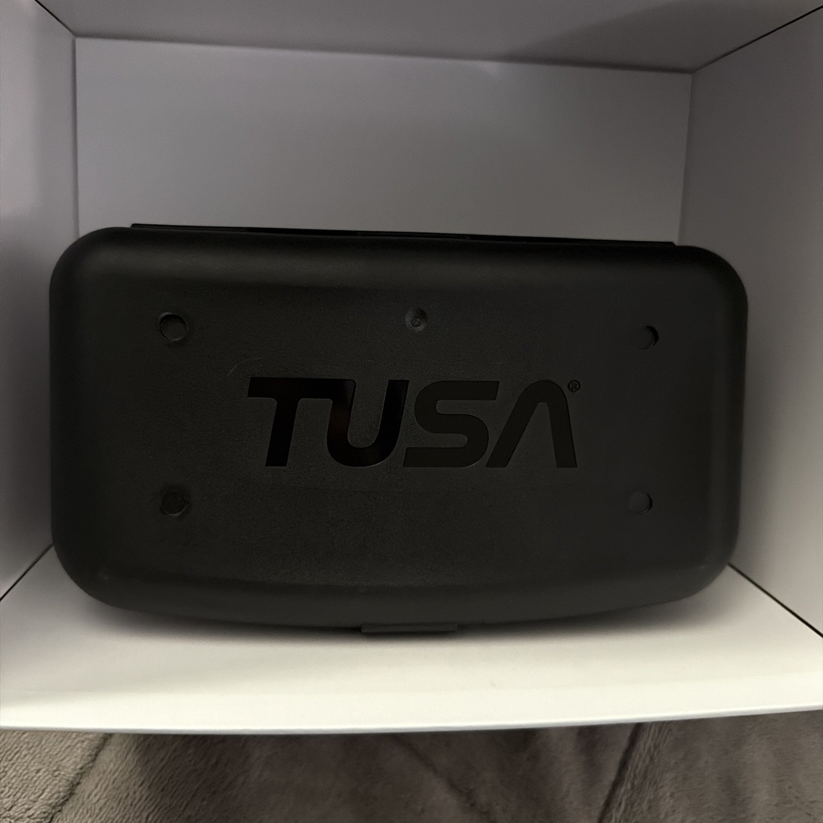 Tusa M-2004 Intega Dive Mask QB-FB Black-Fishtail Blue BRAND NEW Scuba Dive Mask
