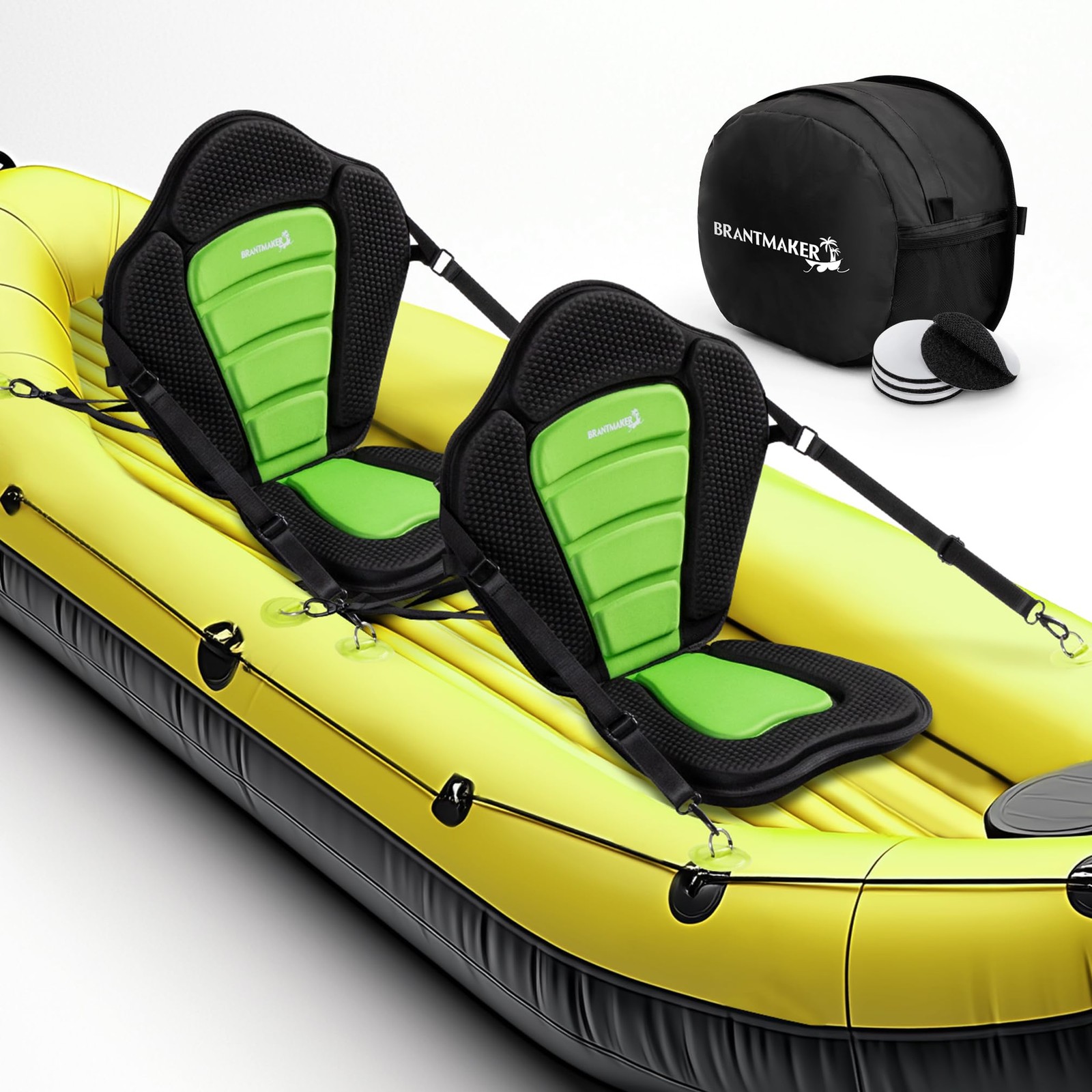 BRANTMAKER Kayak Seats with Back Support, Paddle Board Seat, 132LBS Capacity …