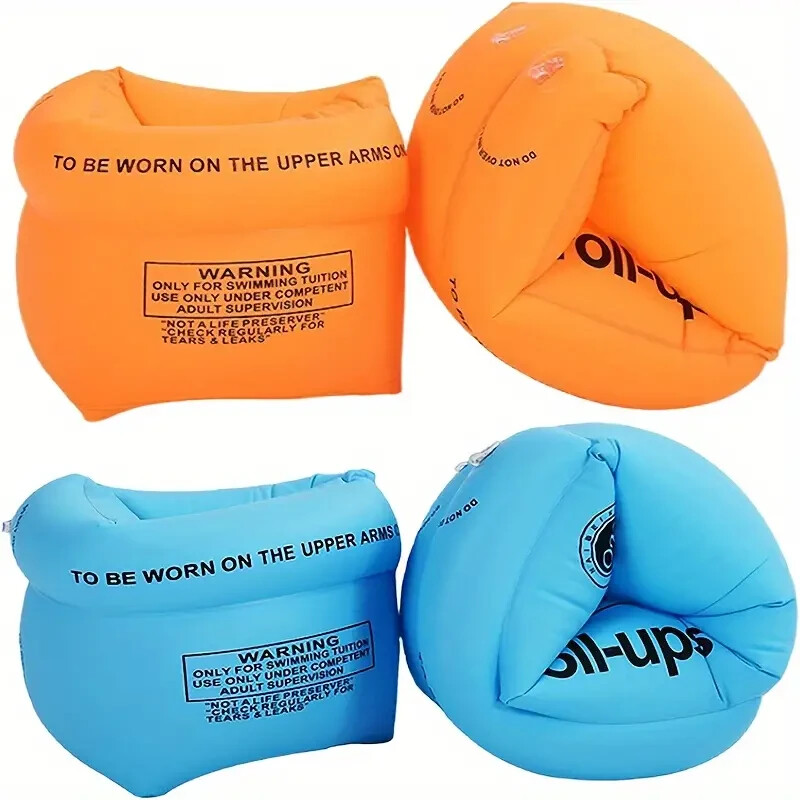 2-4 Pack Arm Floaties for Kids and Adults – Pool Floats Arm Bands Inflatable Swi
