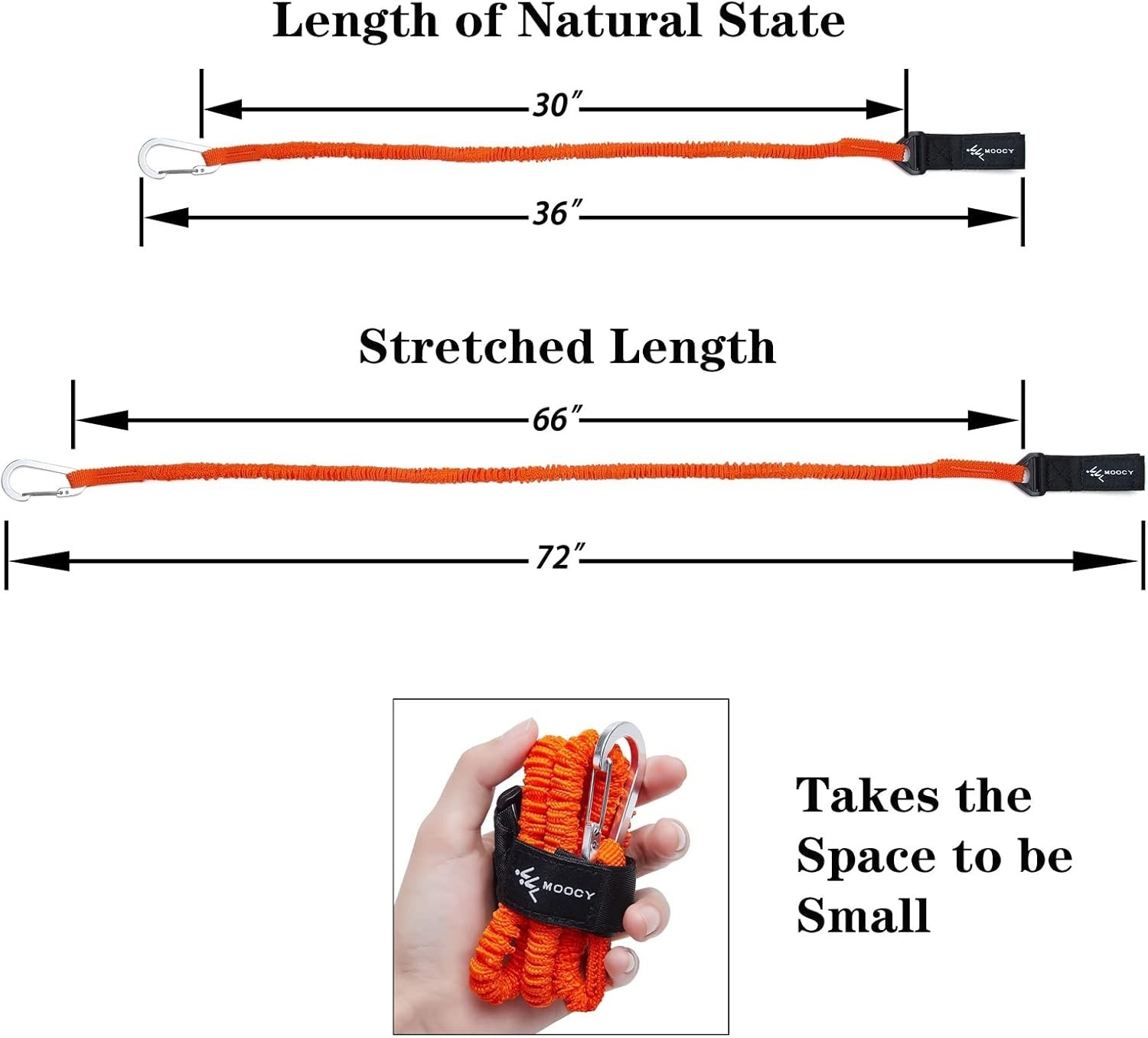 Kayak Paddle Leash Kayak Rod Leash Kayak Paddle Lanyard Stretchable Coiled La…