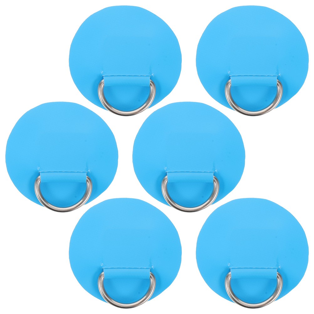 6 Pcs Kayaking Elastic Ring Fishing Accessories Bungee Cord Rings