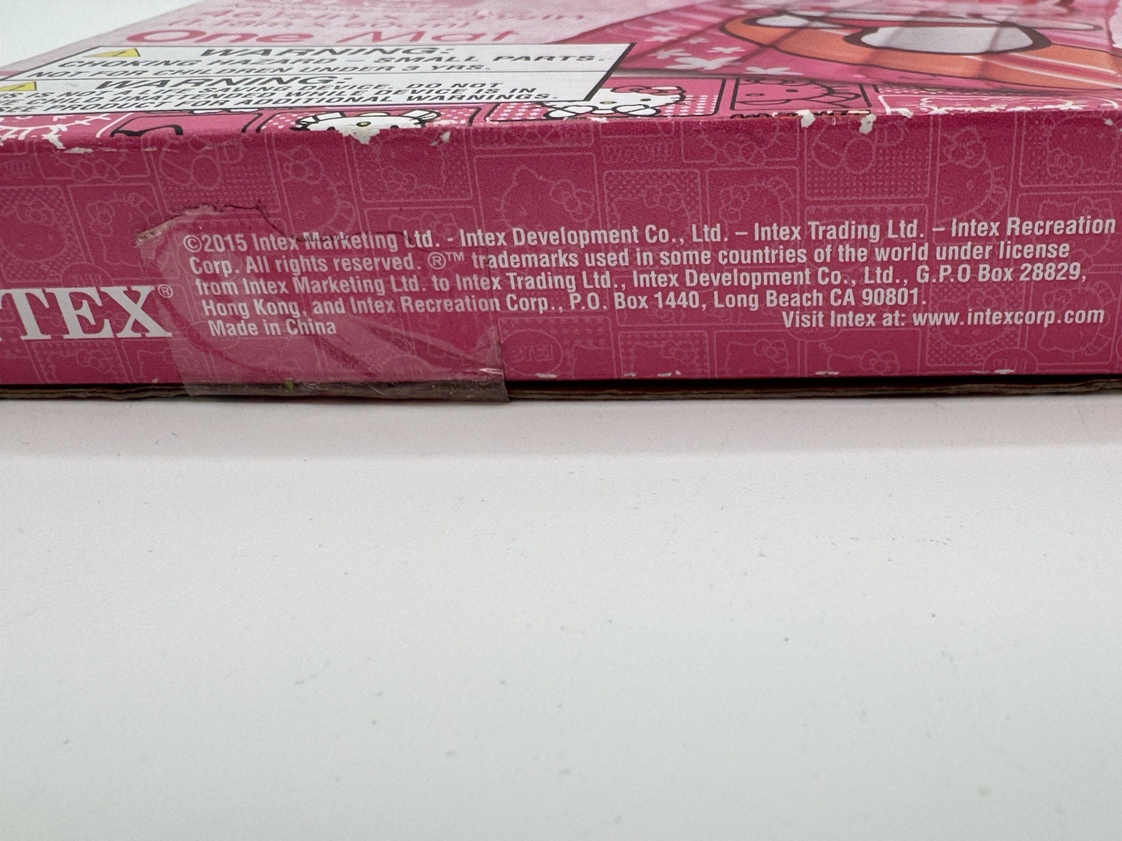 NEW Intex Hello Kitty Inflatable Swim Mat For Ages 3+ Years Lounger 46″ x 23″