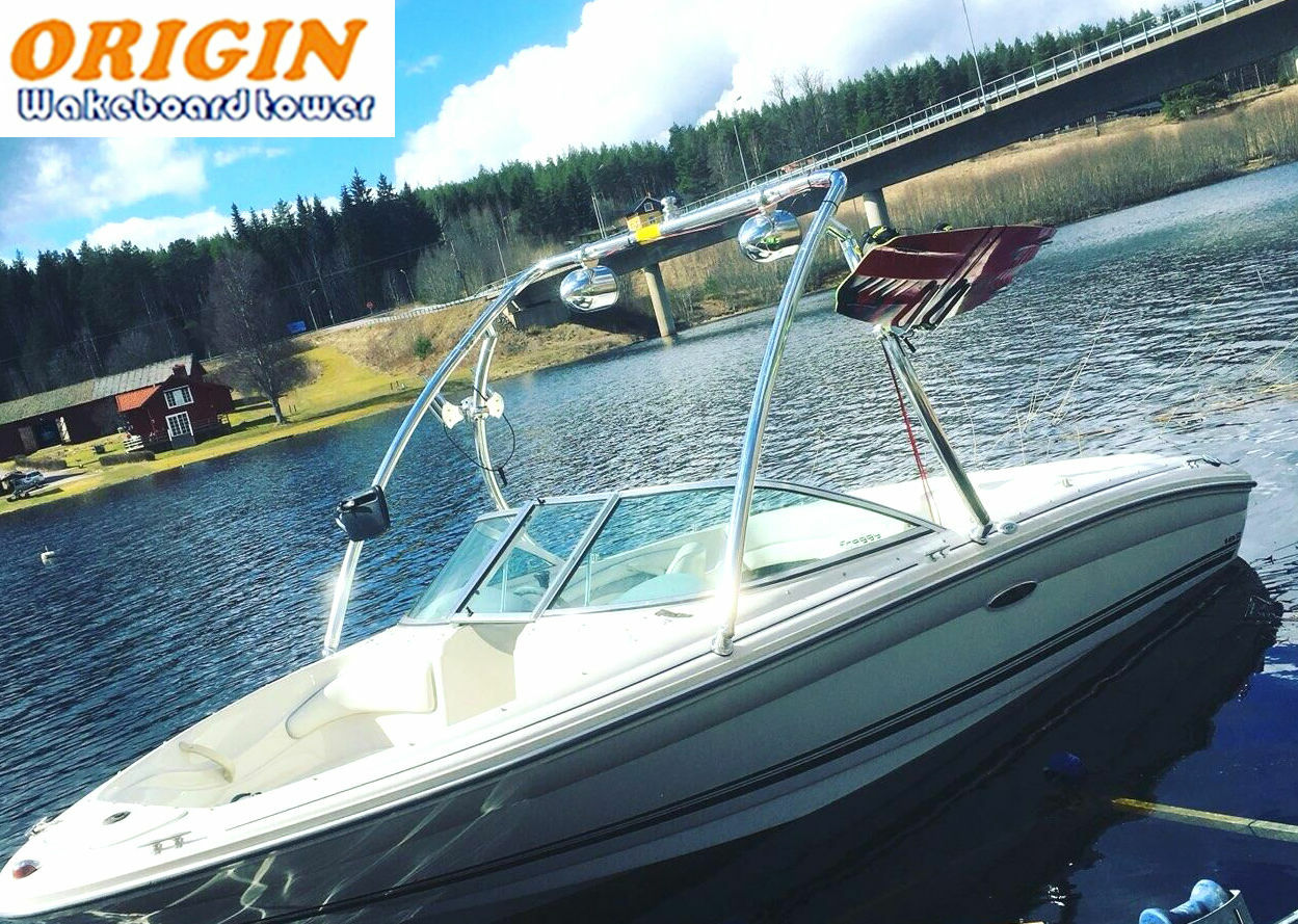 Q’ty Ltd Sale Origin Advancer Wakeboard Tower + Polk Speakers +1 Wakeboard Rack