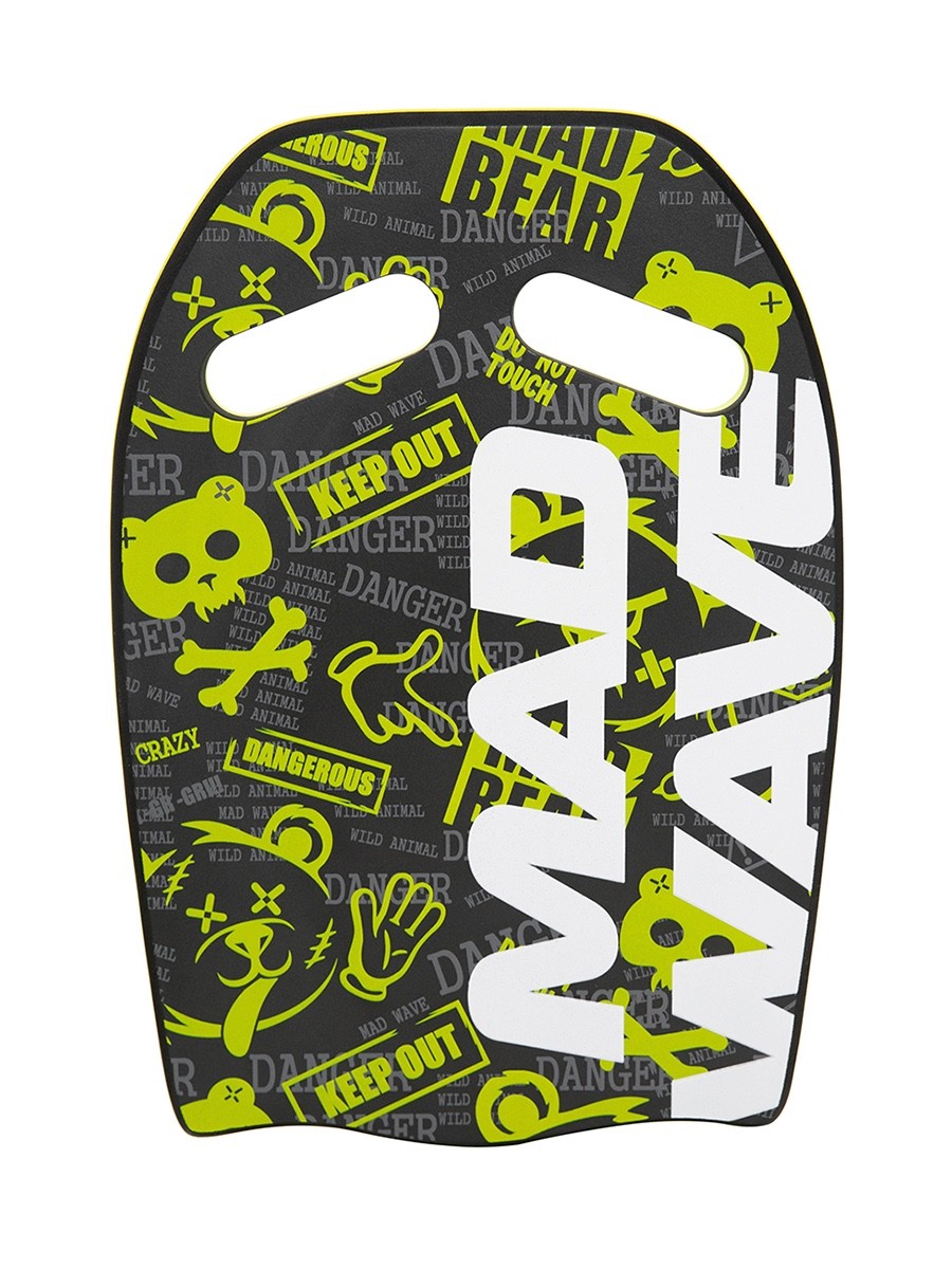 MAD WAVE – TAVOLETTA DA NUOTO – KICKBOARD TRAINING PRINT – M072903005W – BLA…