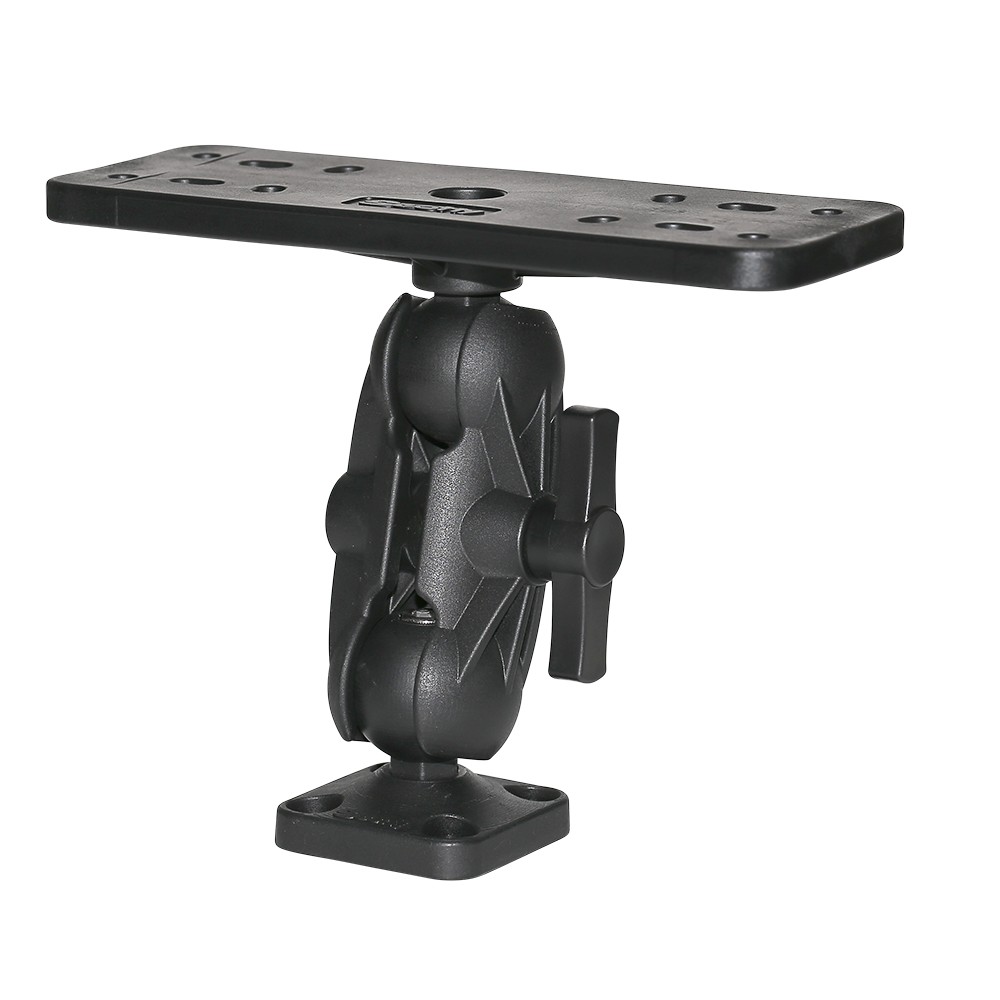 Scotty 163 1.5″ Ball Mount w/Fishfinder & Universal Mounting Plate 0163 U…