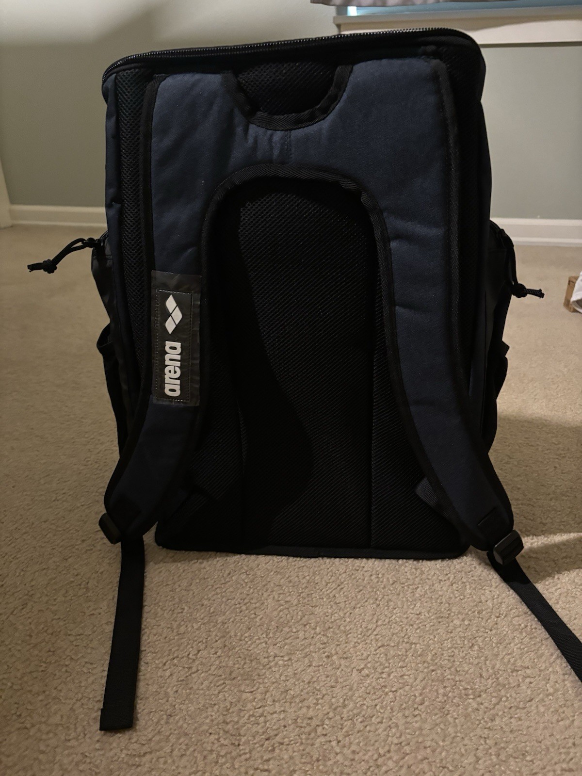 Arena Swim Bag Navy Swim Team 45 Liters Athletic Sports Mesh Large Capacity