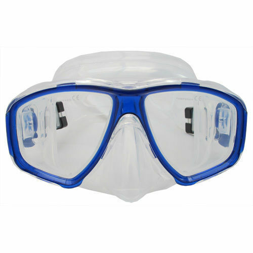 Palantic M36 Blue RX Nearsighted Lenses Dive/Snorkeling Mask