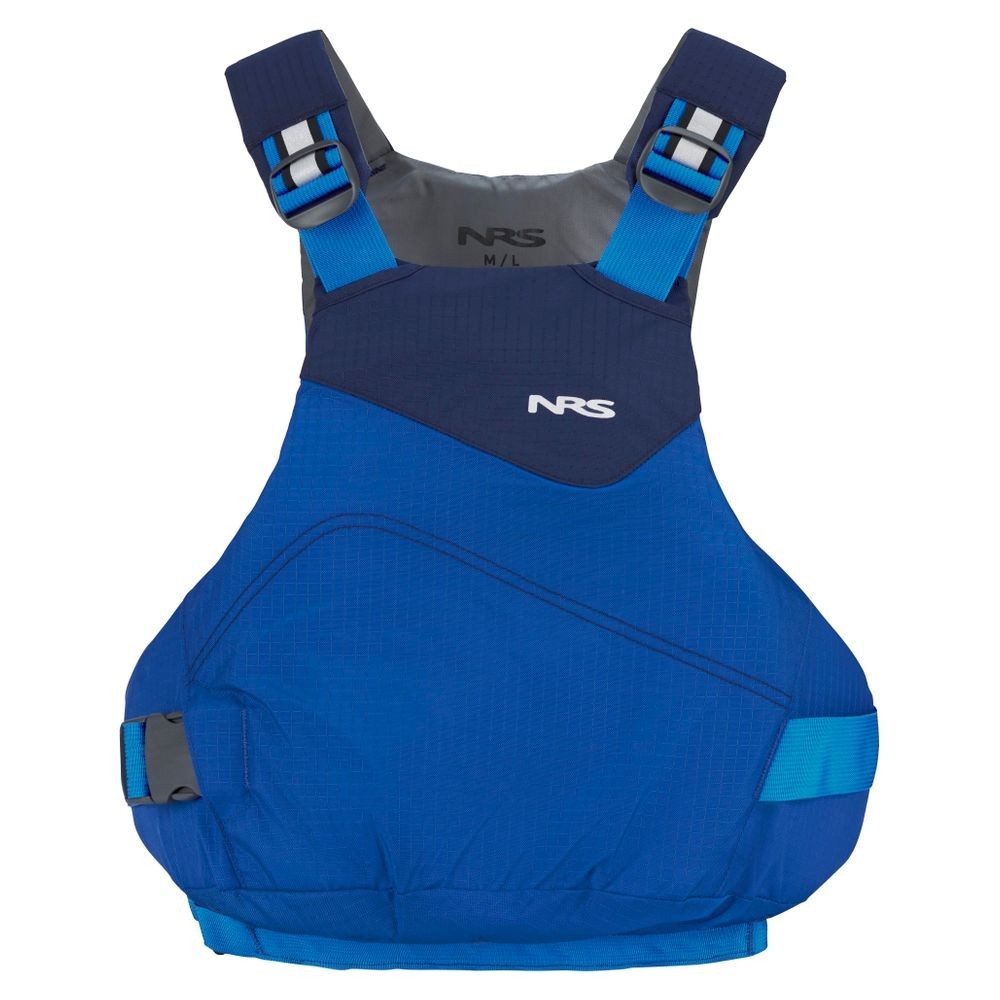 NRS Vapor PFD Life Jacket – Kayak Life Vest USCGA – BLUE