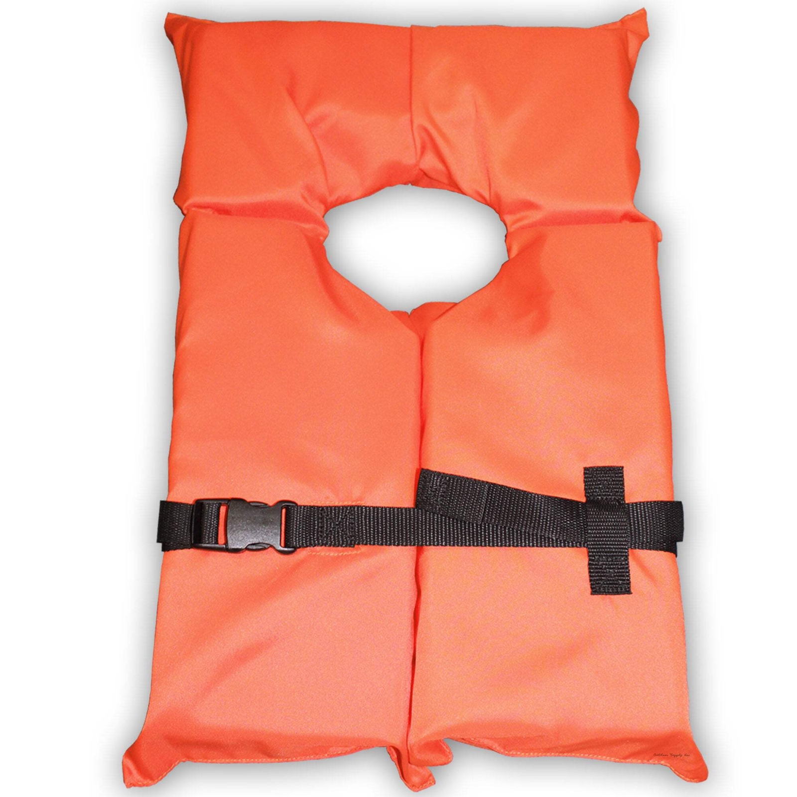 4 Pack Coast Guard approved life jackets for adults. High visibility color Type