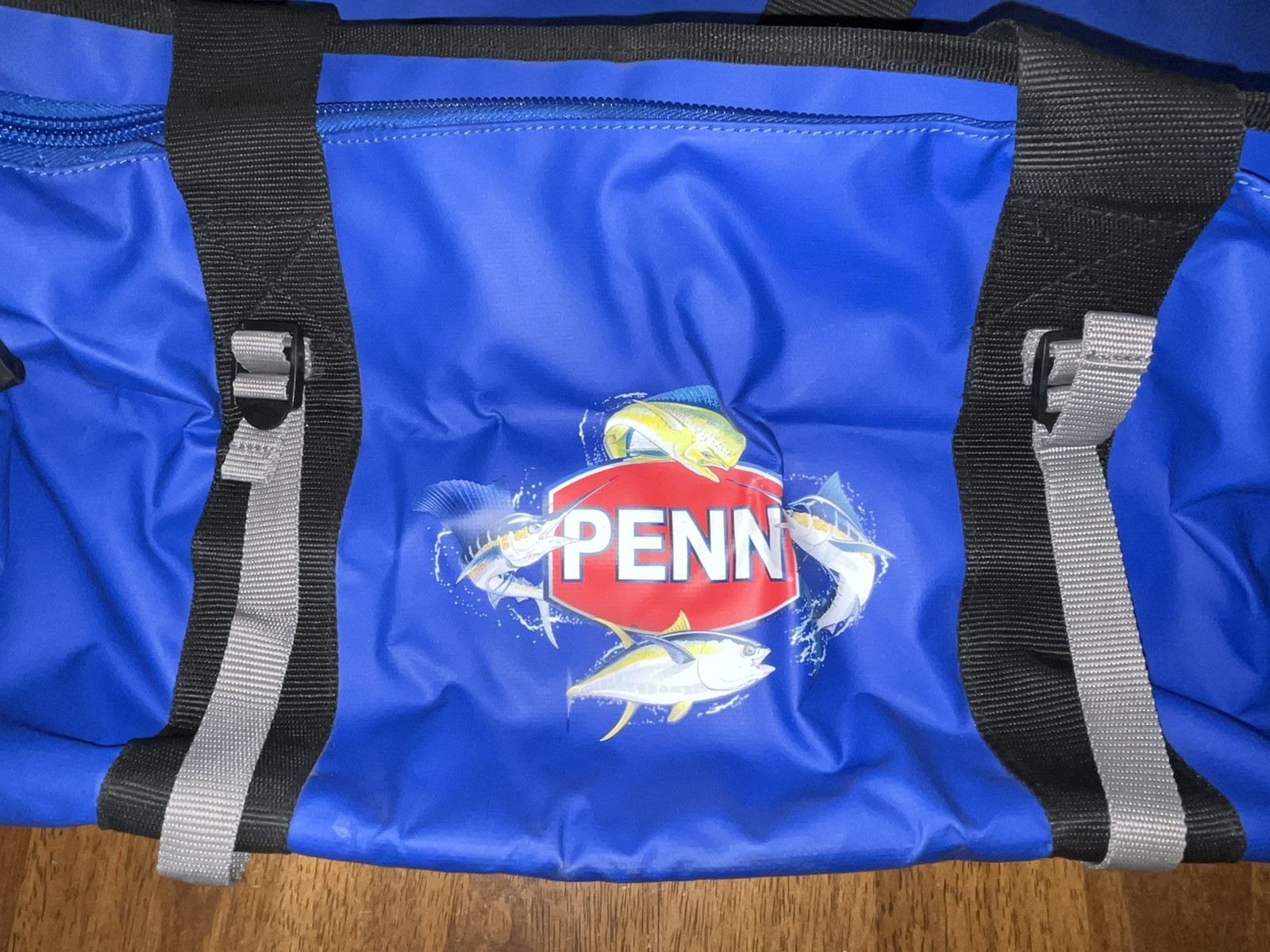 Penn XL Boat Fishing Tackle Bag Blue PND001DI-BLU 28.1”, Brand New w/ Tags