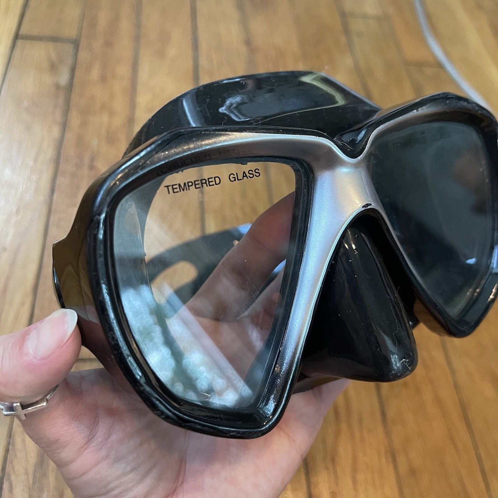 EXP Vision Scuba Diving Mask Tempered Glass Snorkel Anti-Fog Swim