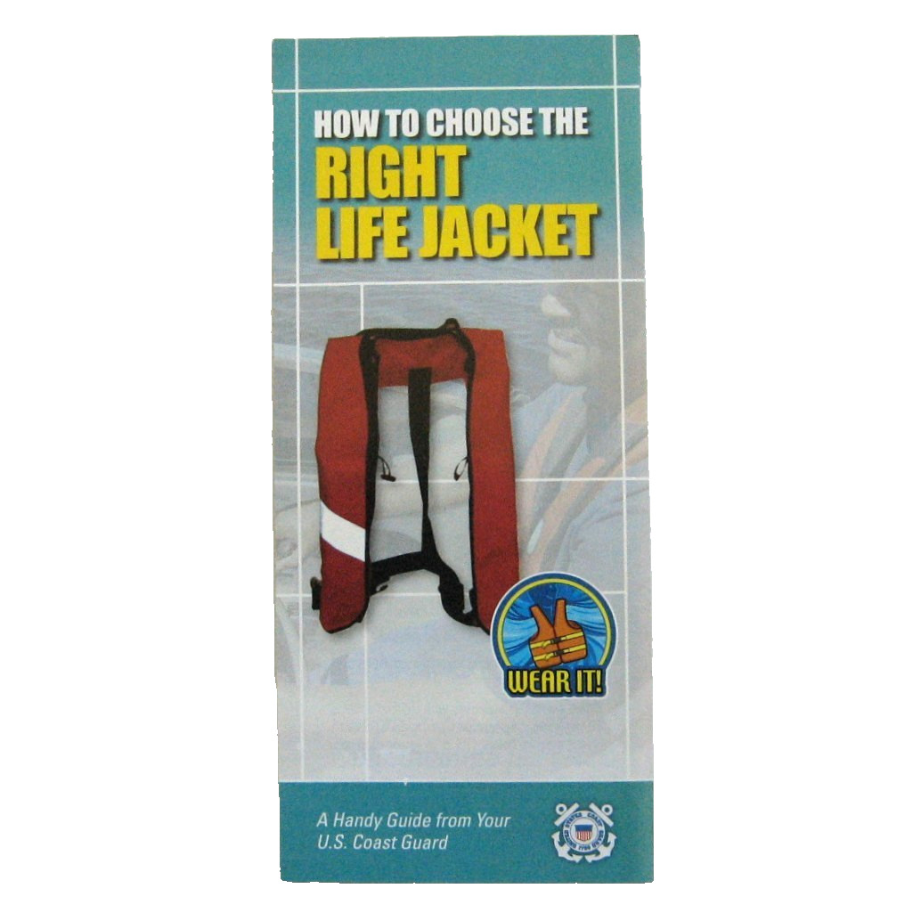4 Boating Safety Brochures Coast Guard Paddling Life Jacket Personal Watercraft
