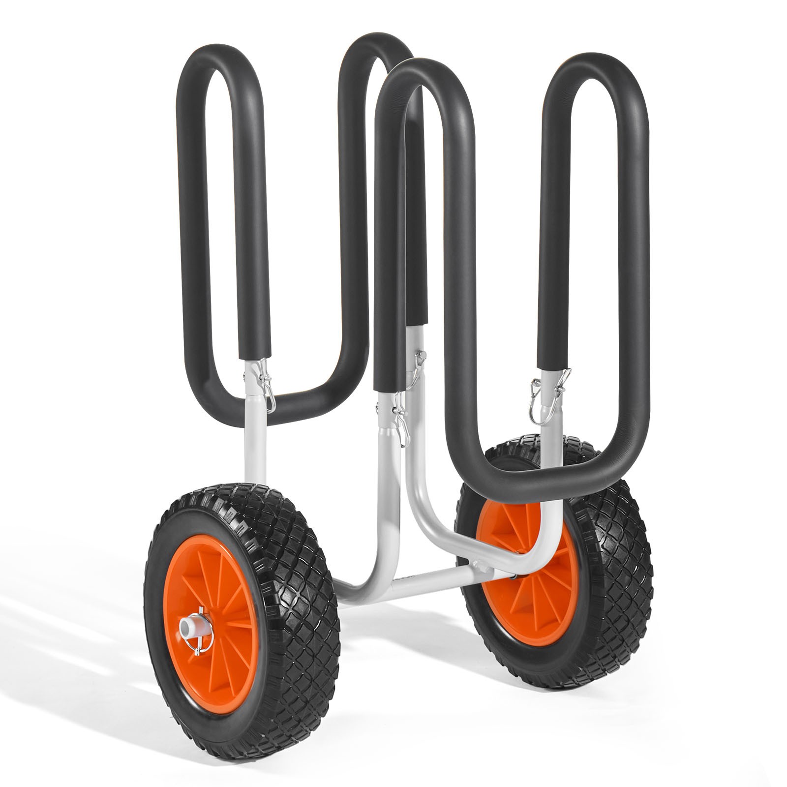 VEVOR Kayak Cart 150 lbs Stand Up Paddle Board Trolley with 10 in Rubber Tires
