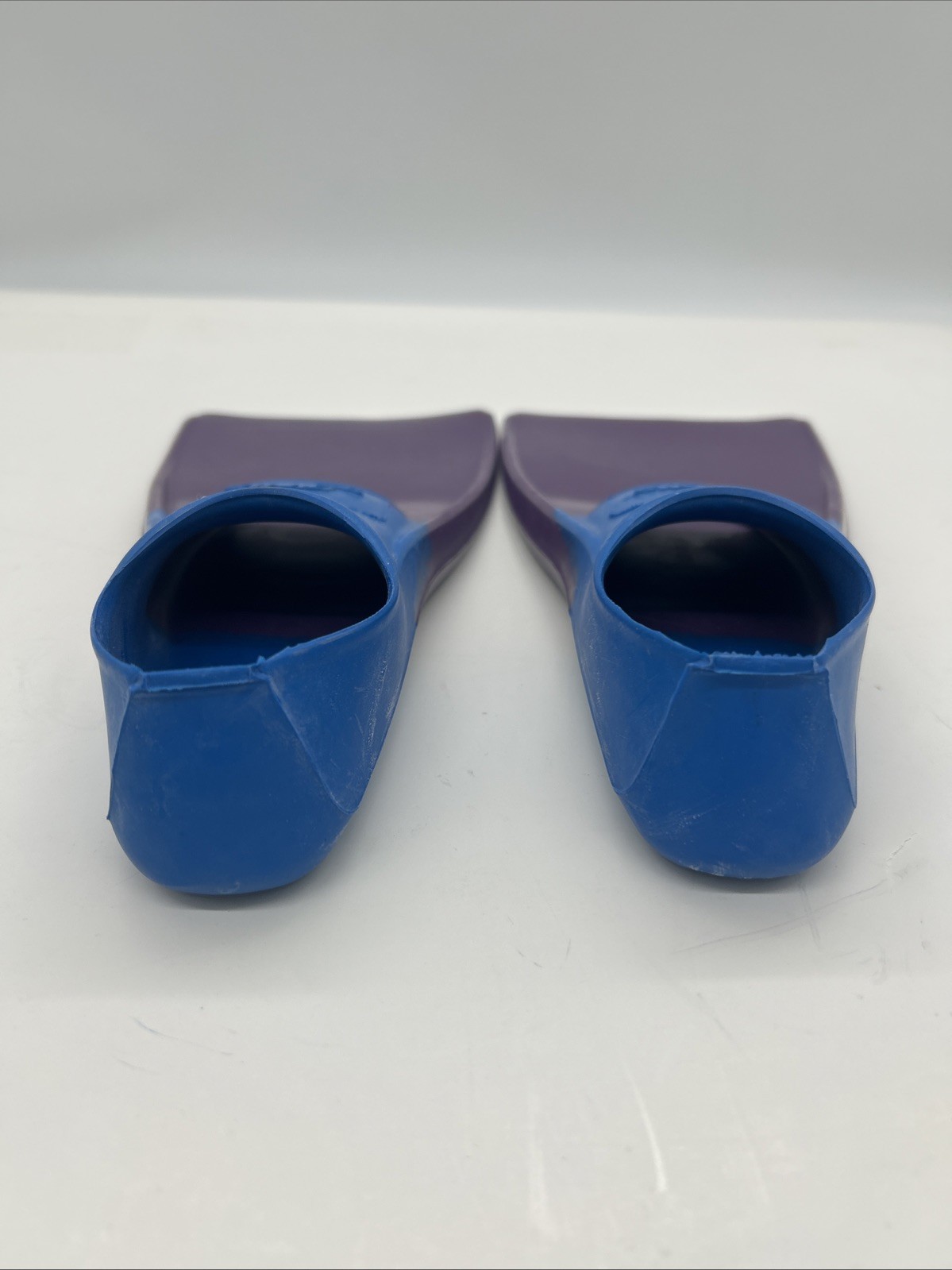NWOB Floating Swim Fins Blue/Purple Size Youth 3-4 W Model 1619