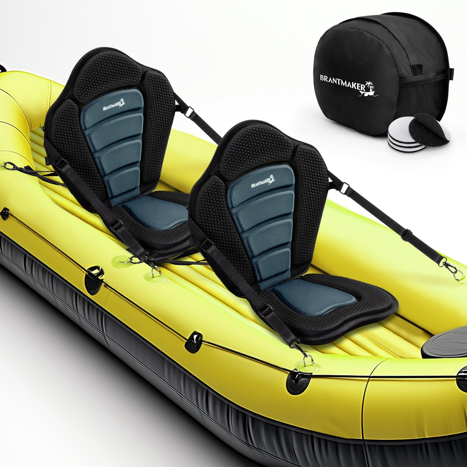 BRANTMAKER Kayak Seats with Back Support, Paddle Board Seat, Universal Thicke…