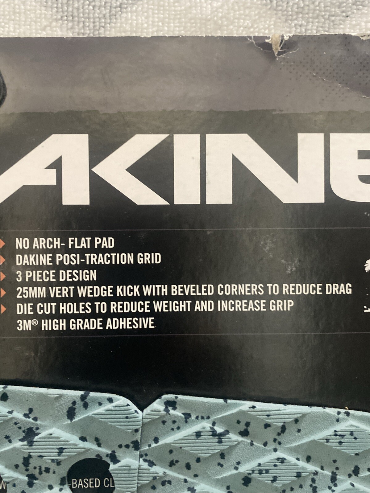 Dakine Graph Pad Performance Surf Traction 3 Piece Pad