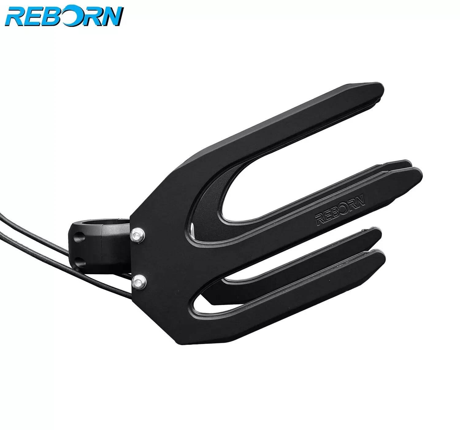 Reborn Launch Boat Tower Matte Black +Wake/Surf Rack +Mirror +Pro3 Tower Bimini