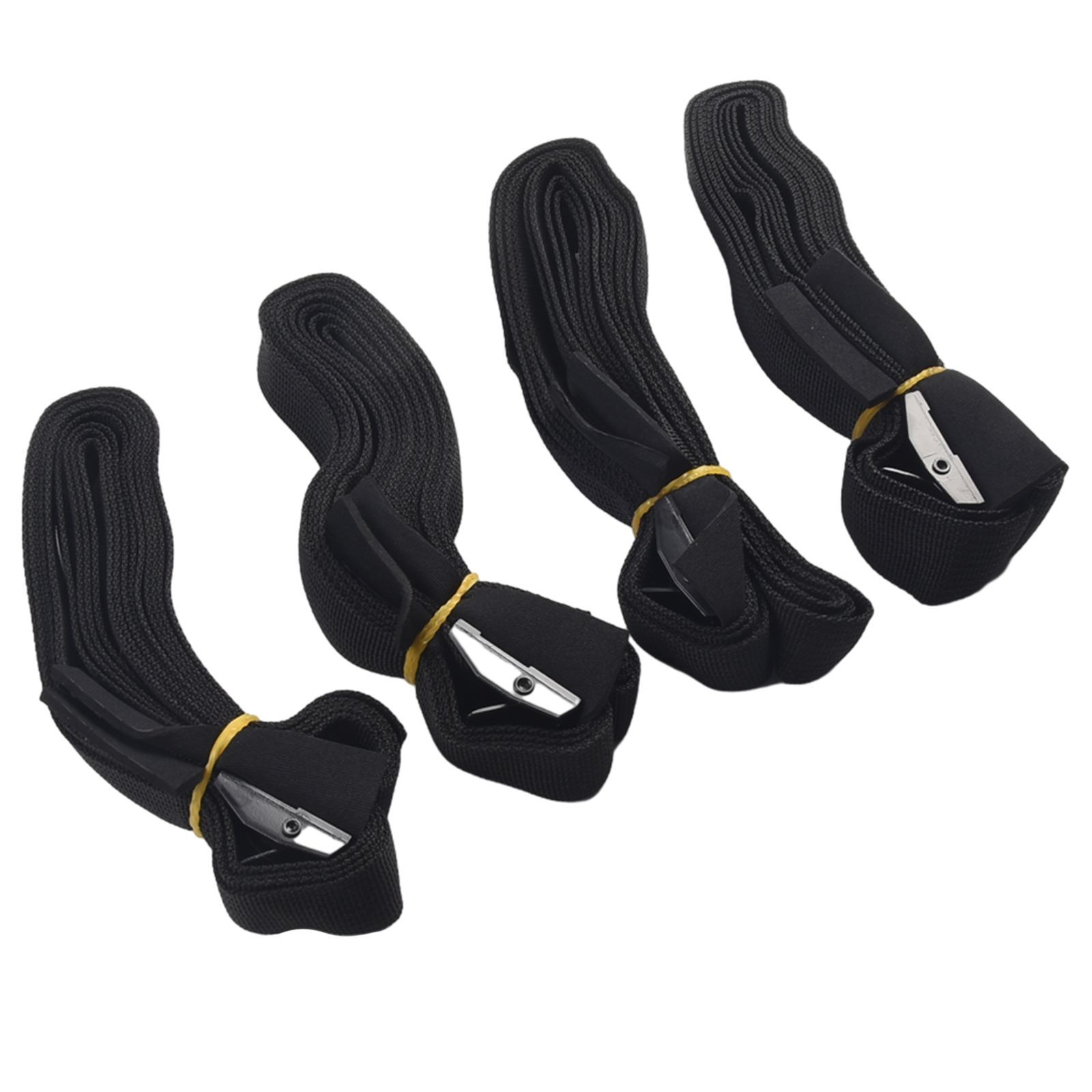 4 X Lashing Tie Down Straps Car Roof Rack Belts Quick Release 9.8ft