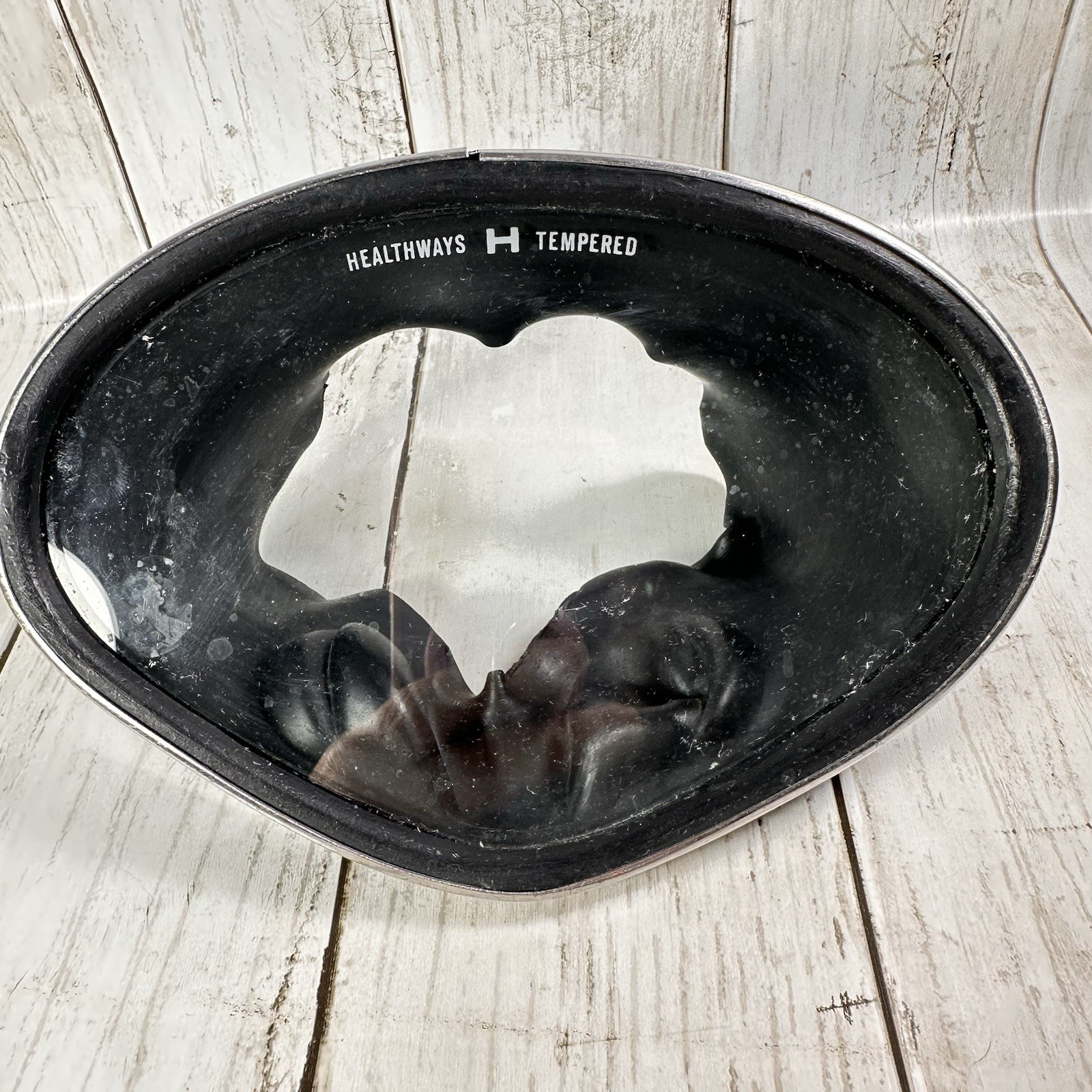 Healthways Scuba Diving Mask Tempered Glass SEAQUALIZER Vintage