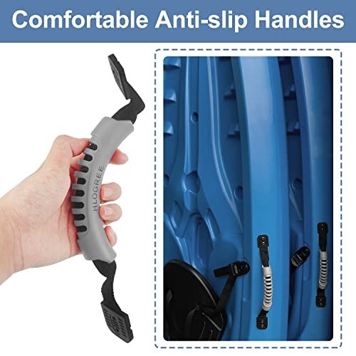 Kayak Carry Handles 2/4 Pack – Replacement Handles with Rivets for All Kayaks