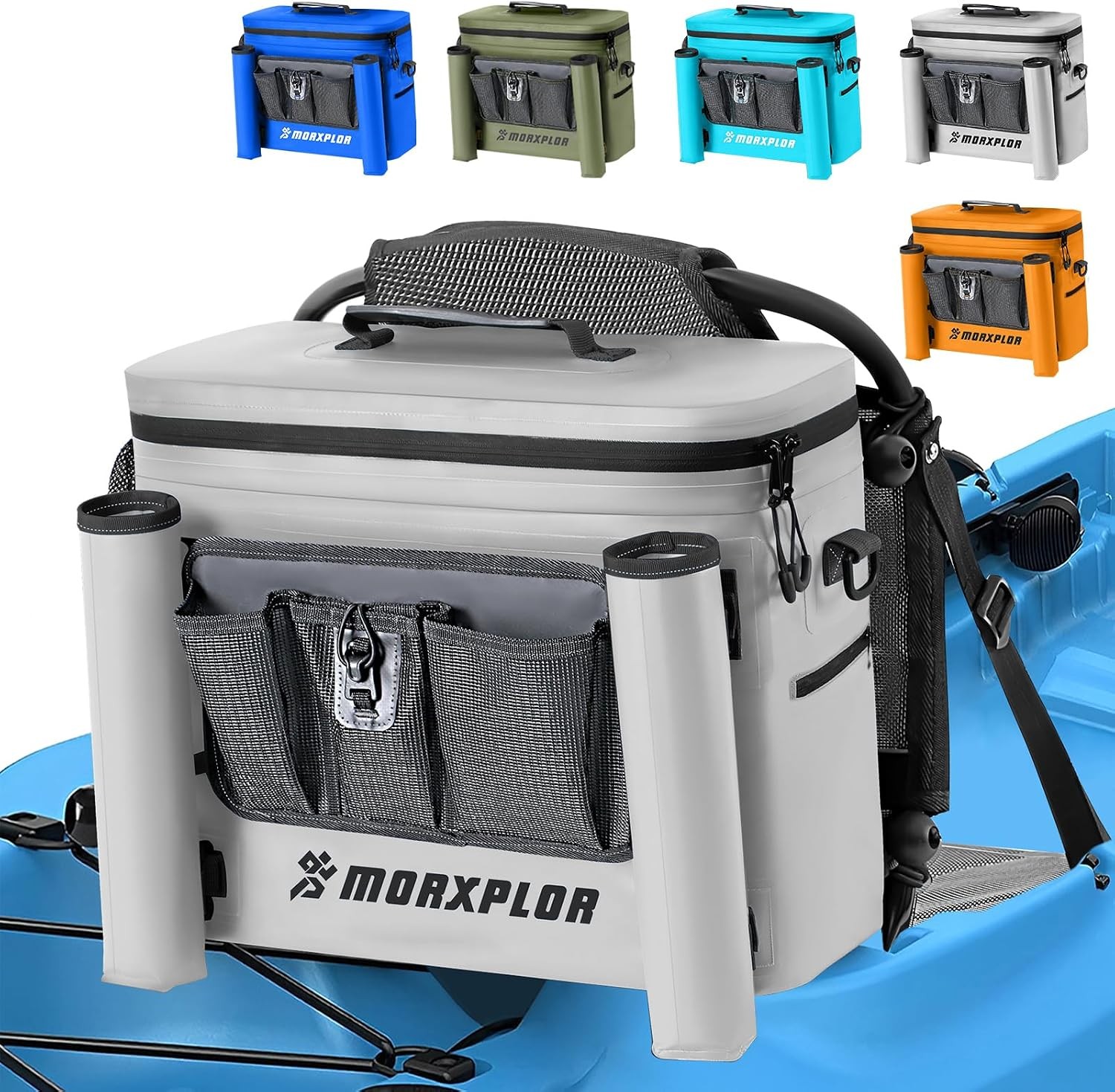 Kayak Cooler,Waterproof Kayak Seat Back Cooler Kayaking,Kayak Accessories Cooler