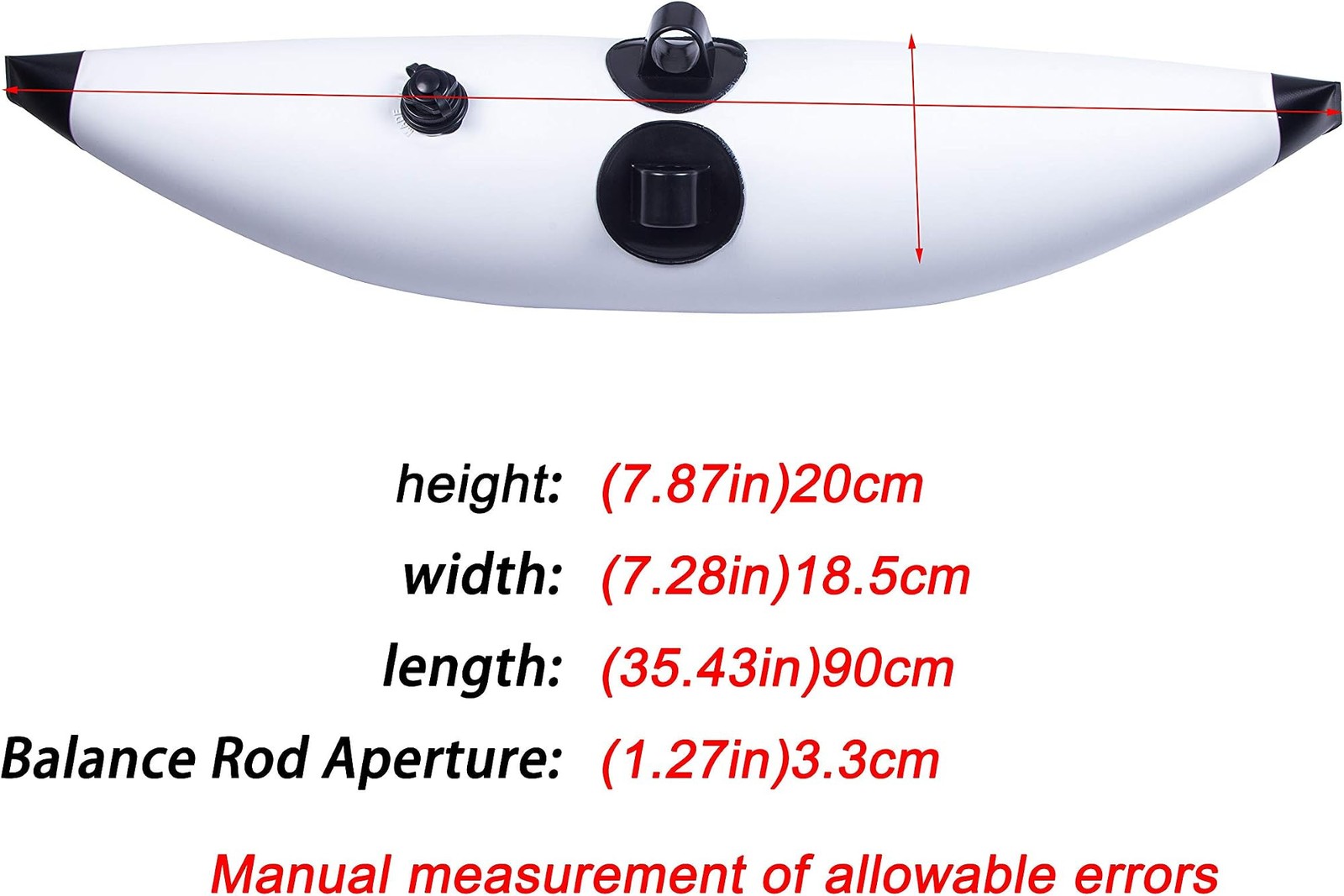 METER STAR Kayaking,Kayak Accessories,Kayak Floats,Kayak Floats Stabilizing Rods