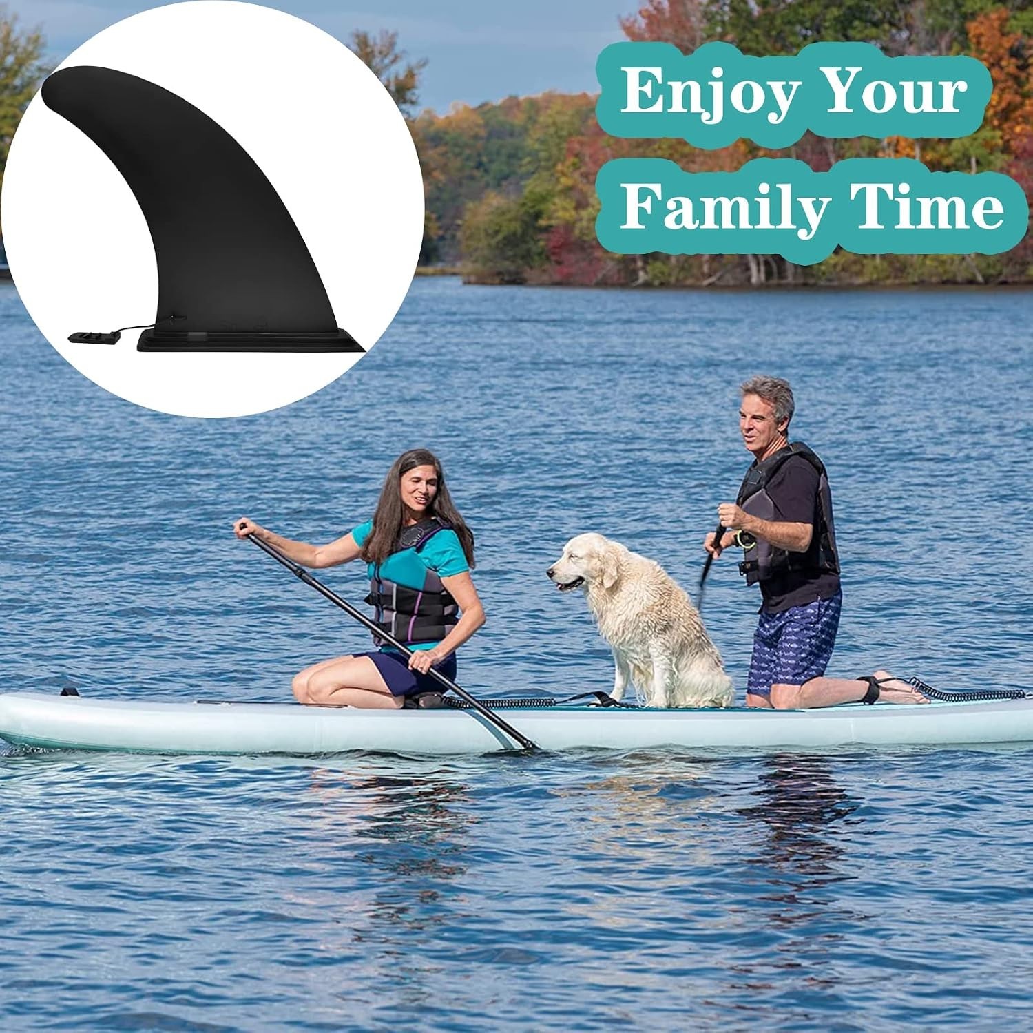 5″ 8″ 9″ 10″ 12″ Paddle Board Fin Repalcement, Nylon Fiberglass Reinforced, N…