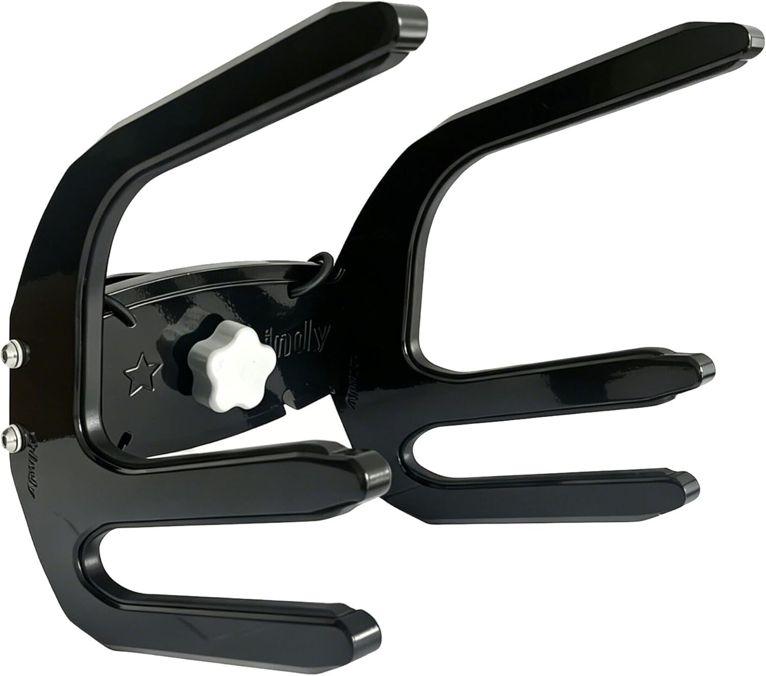 Indy Max Quick Release Boat Kneeboard/ Wakeboard Tower Combo Rack Black Coated