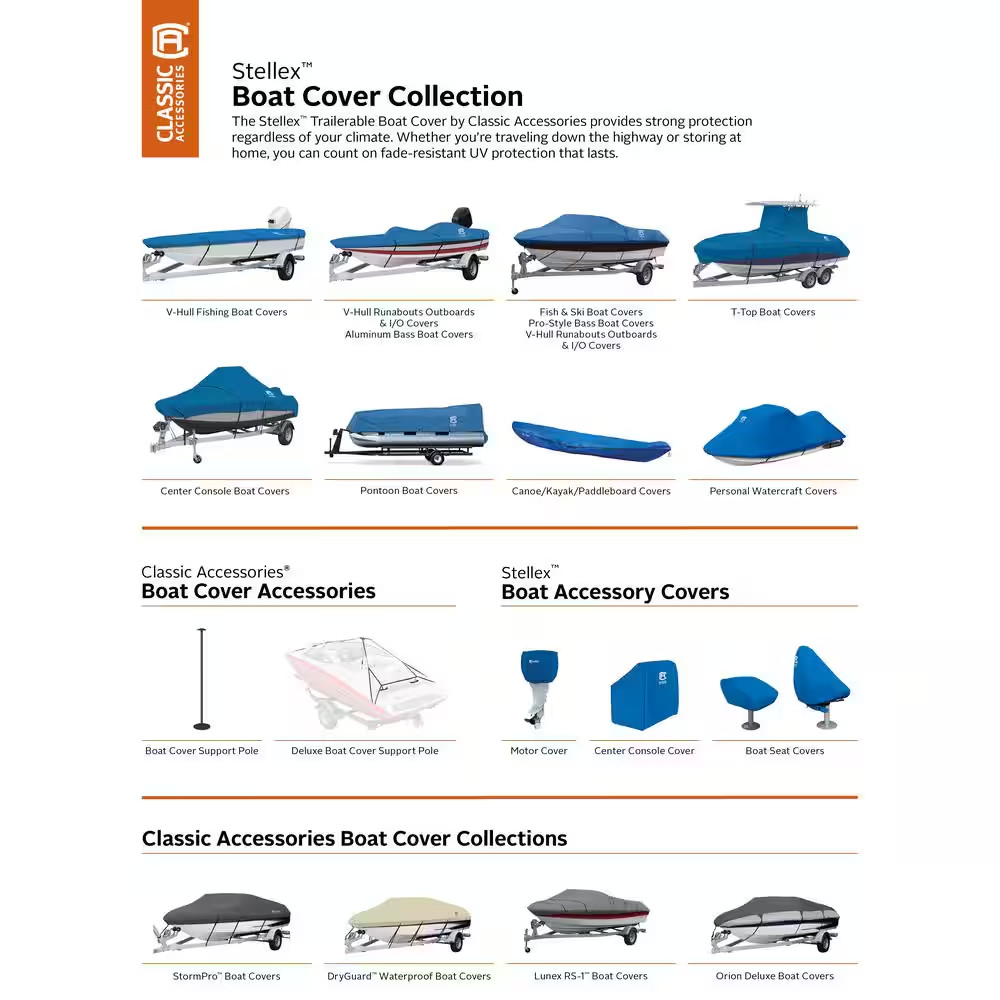 Model 1 Canoes, Kayaks, and Stand-Up Paddleboards up to 12 Ft. L Stellex Blue Bo