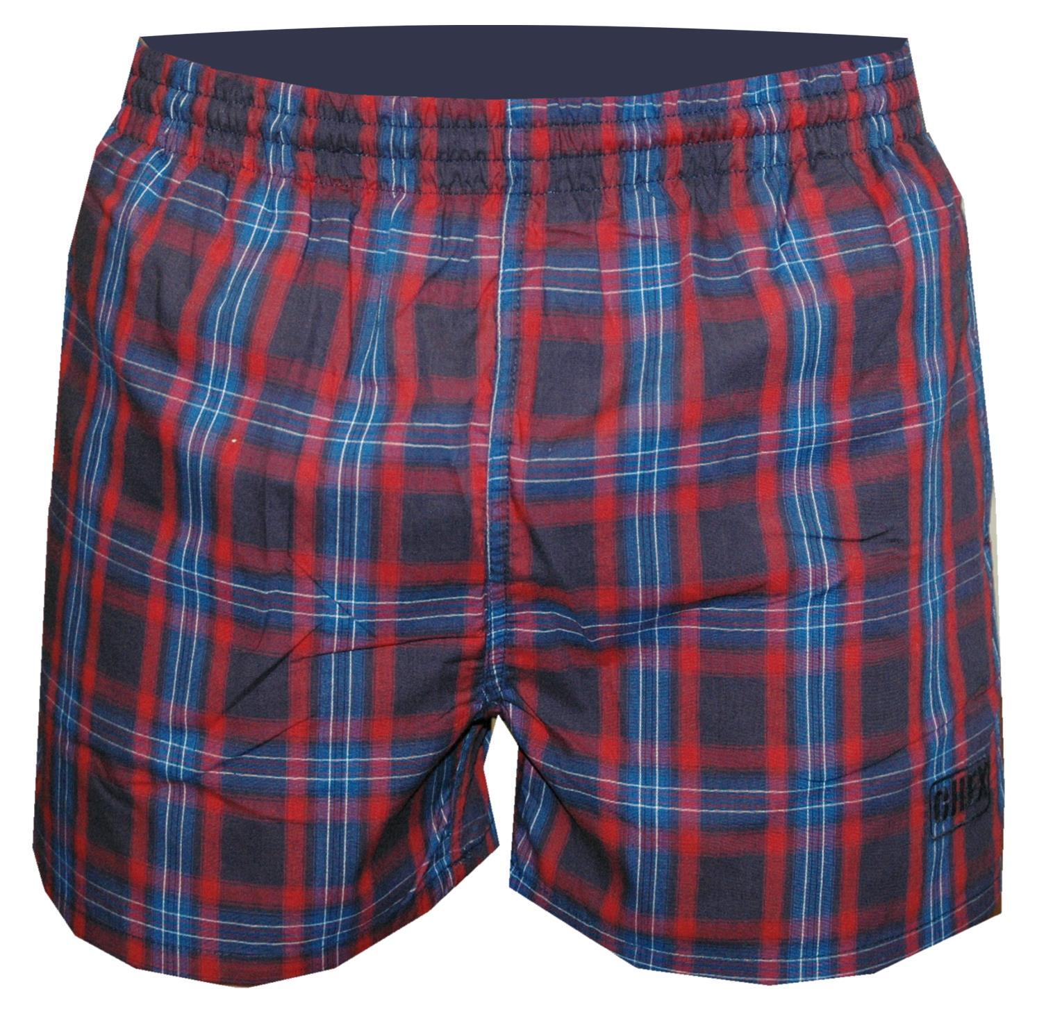 CHEX Amazon Boys Blue Check Sports Leisure Shorts Mesh Lined 6-8 & 9-11 Years