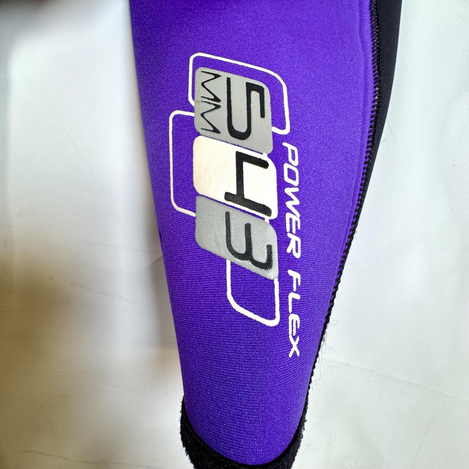 Deep See Power Flex 5/4/3mm Wetsuit Full Sleeve Black Purple Surf Dive Suit
