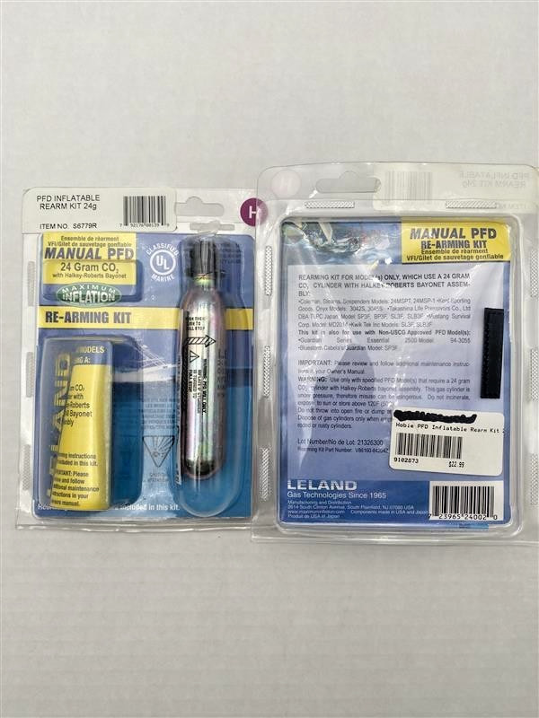 Hobie PFD inflatable rearm kit 24gram # S6779R