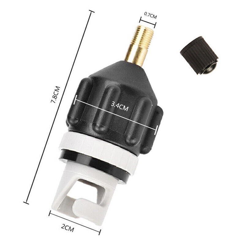 Inflatable Boat SUP Pump Adaptor Converter Conventional Air Valve Adapter Nozzle