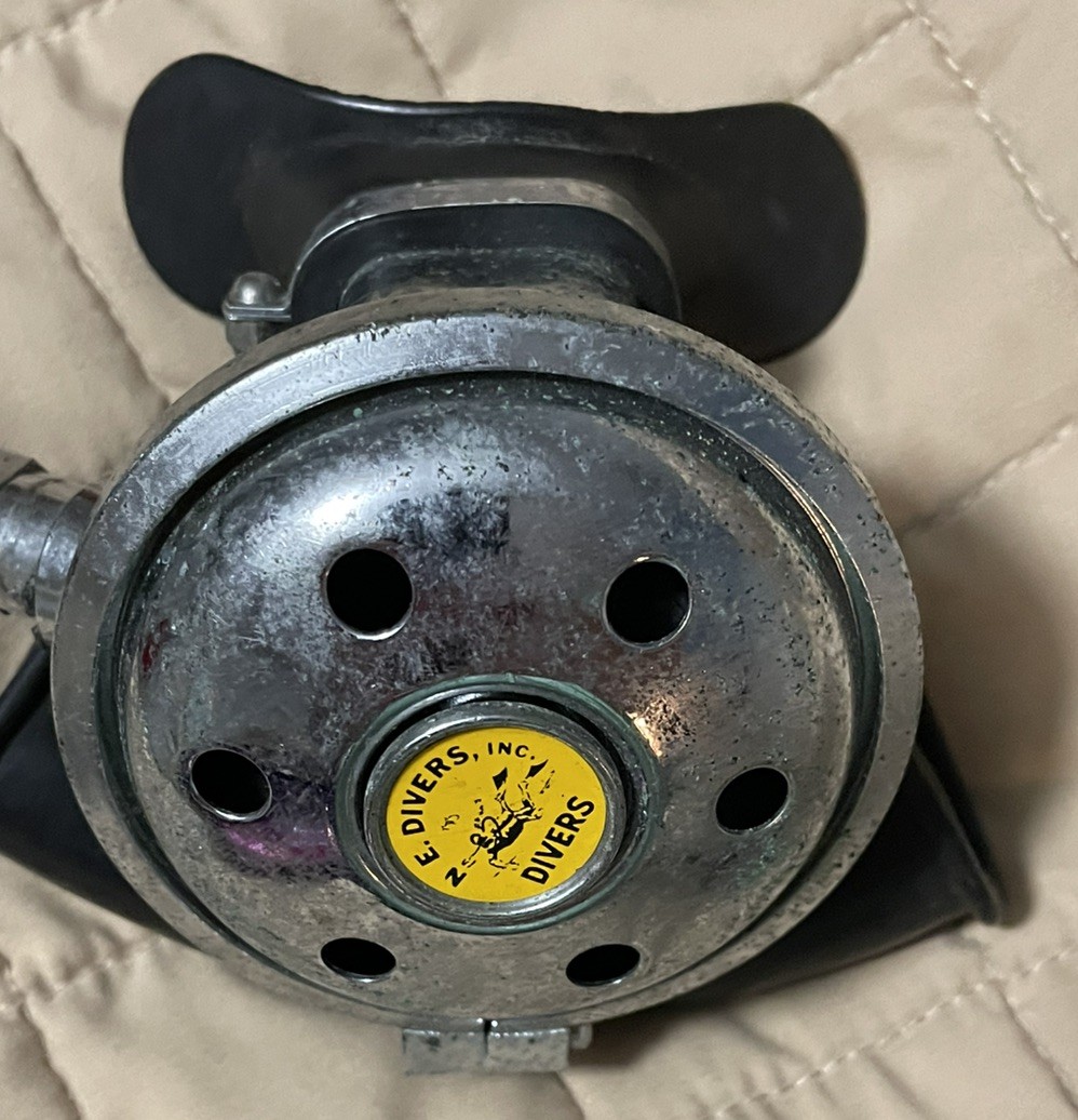 Vintage 1960’s N.E. Divers Scuba Diving Regulator Scuba Star Chrome (RARE)