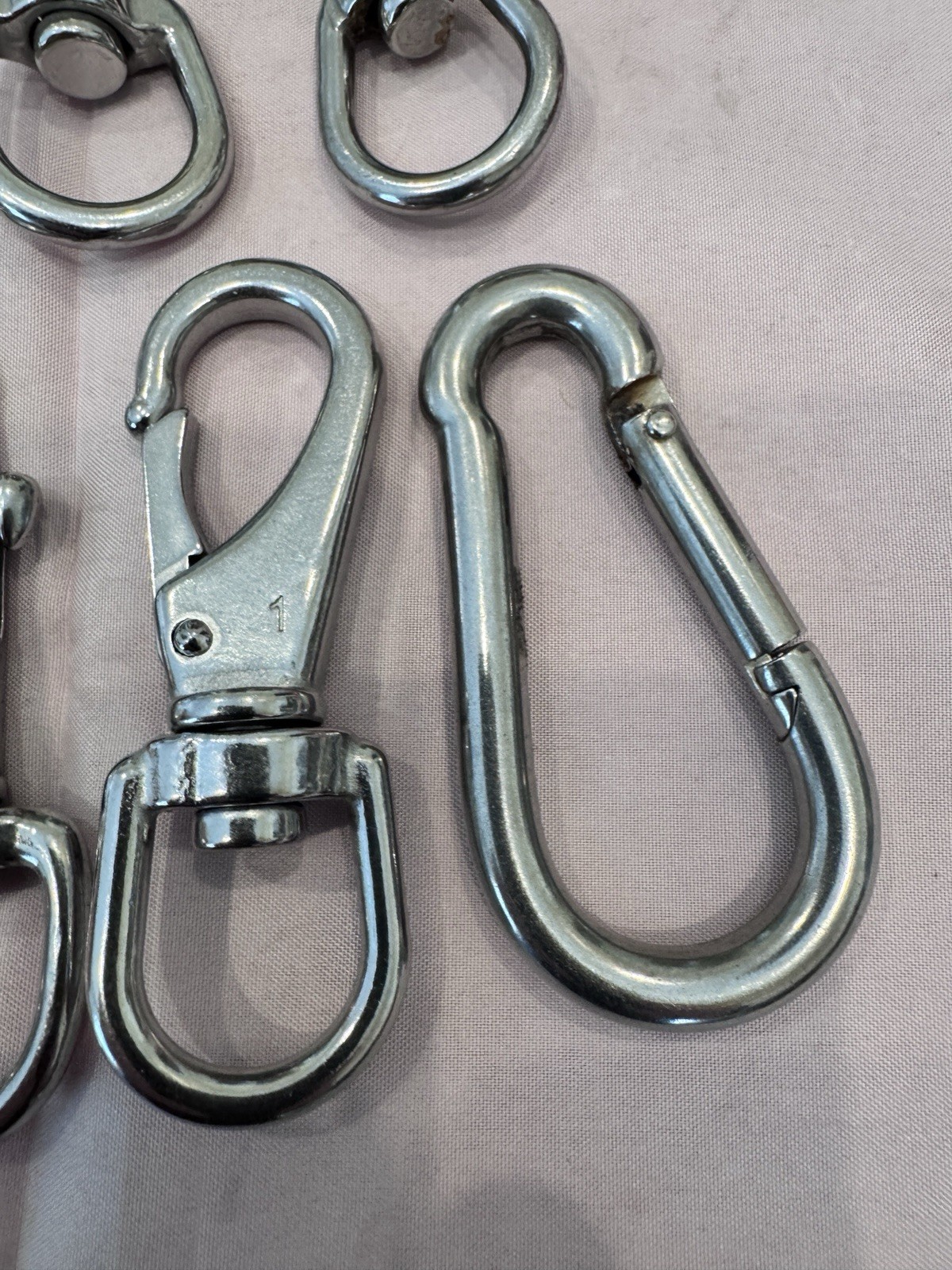 SCUBA BRASS OR CHROME CLIPS LARGE OR SMALL ONLY $15.00