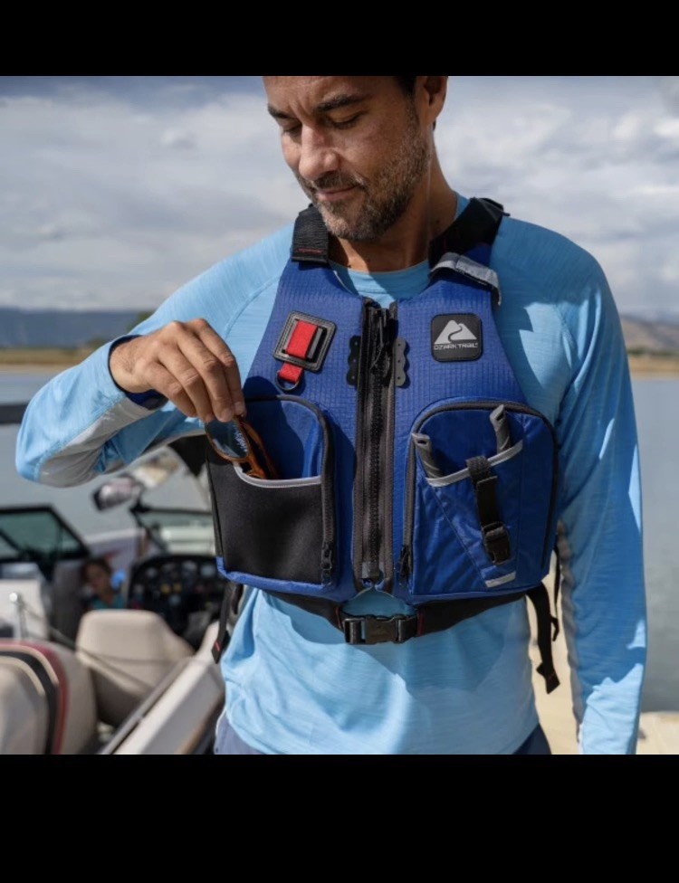 Ozark Trail Adult Unisex 3 Pocket Paddle Vest