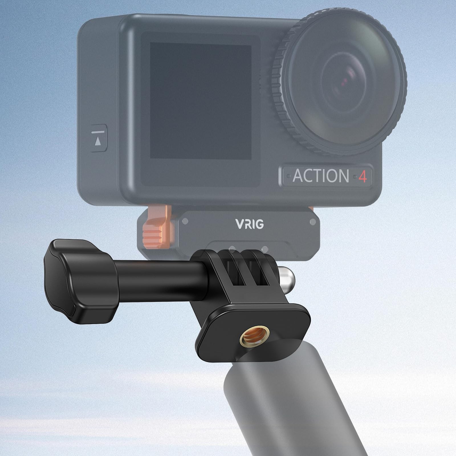 Tripod Mount Adapter 1/4 Inch Screw Compatible with GoPro Hero Black Camera