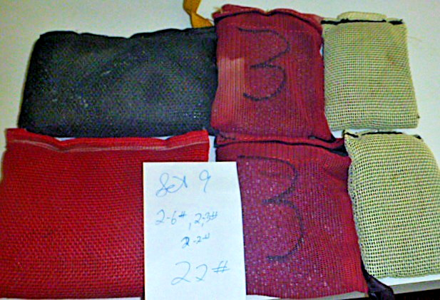 Set 9 Scuba Soft Weight 22# lead shot 6 weighs dive free diver