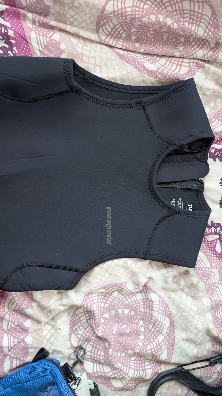 Patagonia Wetsuit Short John Men’s Medium, Rubber Yulex, NWOT