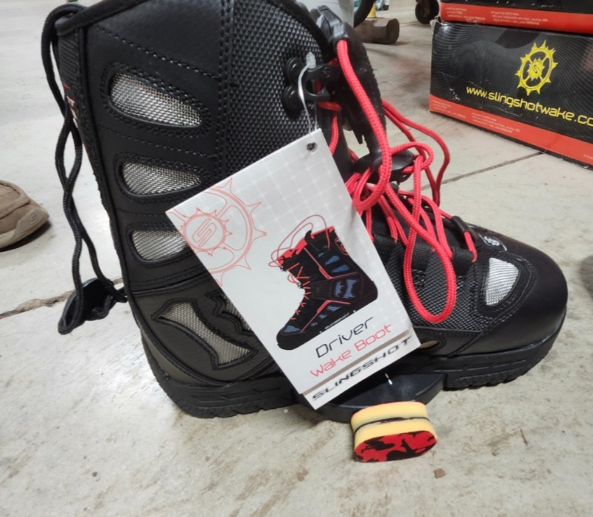 Wakeboard Boots w/Driver, Bindings, & Moldable Liners for a perfect fit!