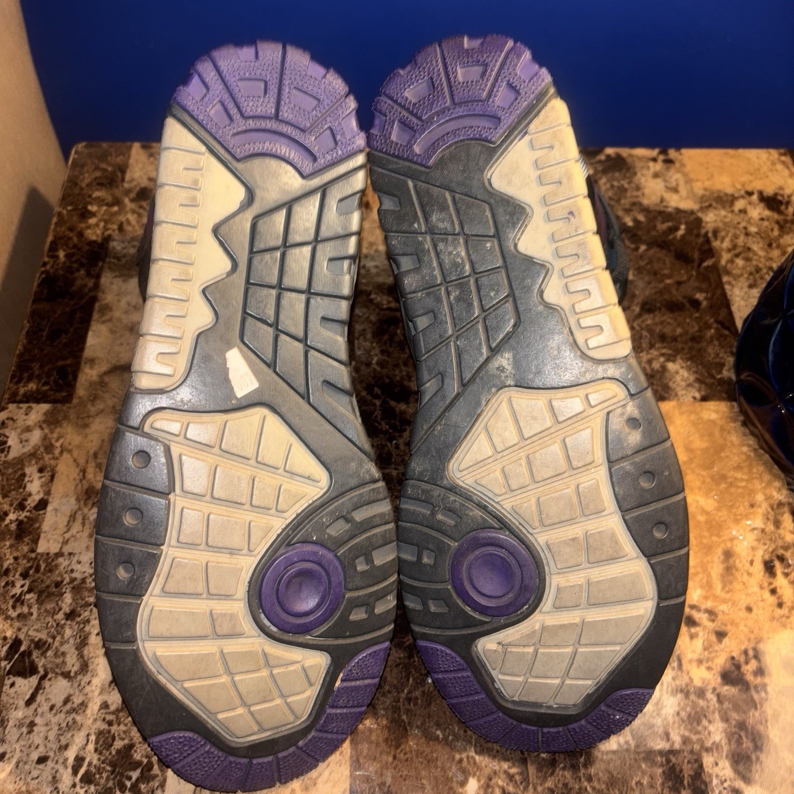 Vintage Slippery When Wet Diving Scuba Shoes Size XL