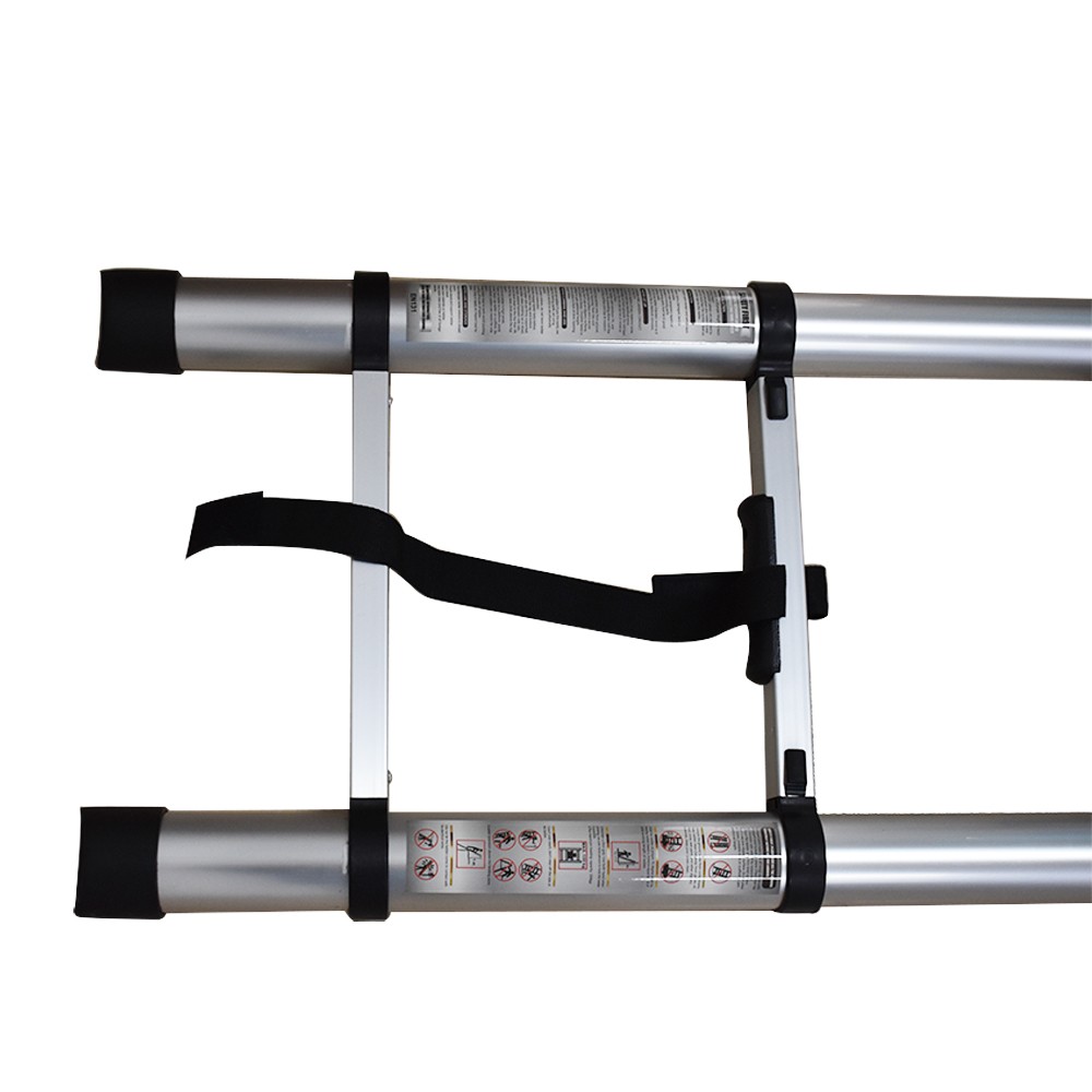10.5FT Aluminum Extension Telescoping Heavy Duty 330lbs Lightweight Step Ladder