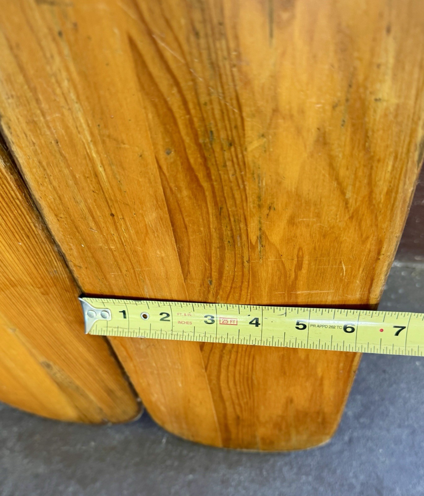 Vintage Caviness Feather Brand 4 FT Wood Boat Oars Pair Rustic Nautical Decor