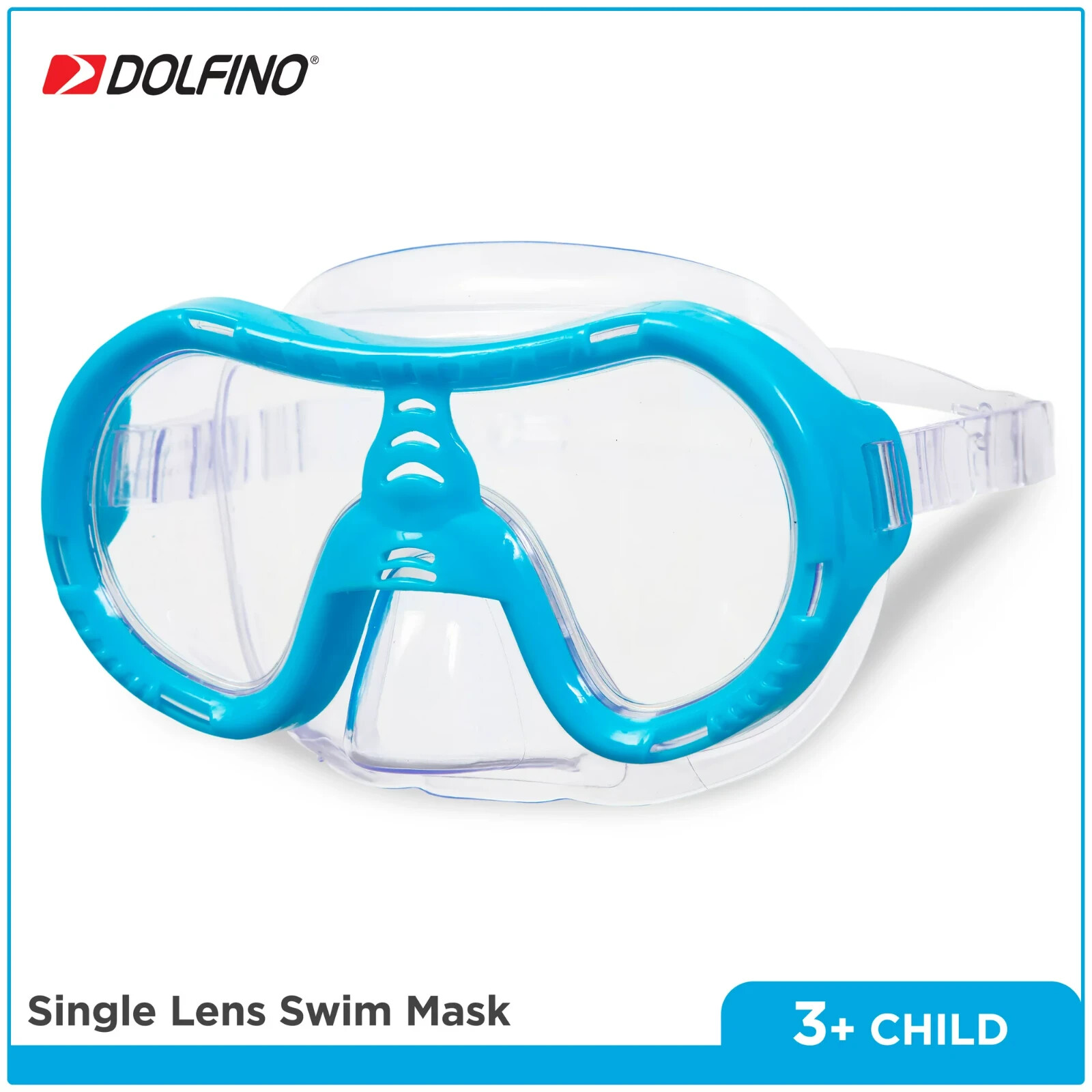Dolfino Octopus Unisex 5 Piece Dive Set for Children, Blue Ages 3+