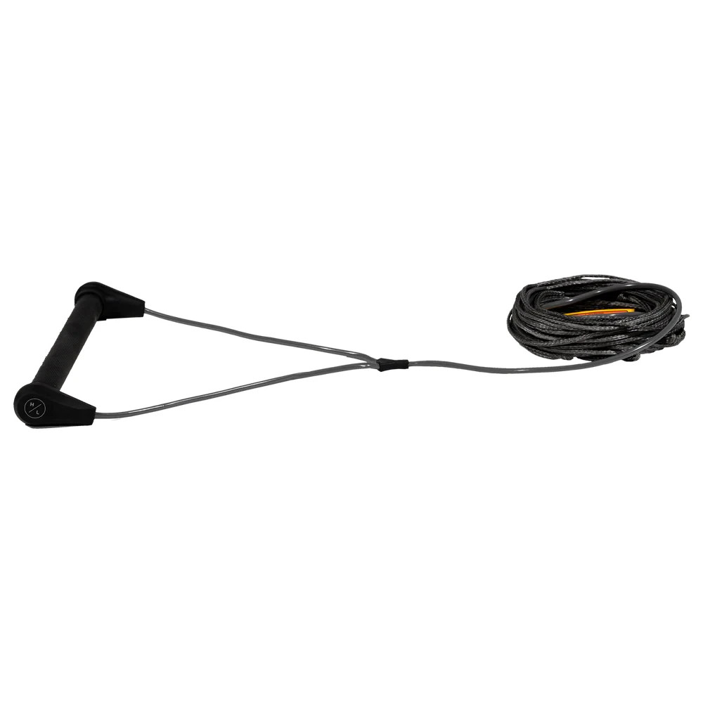 HYPERLITE Outlaw Handle w/ 75′ Spectra Line – GRAY – Wakeboard Rope