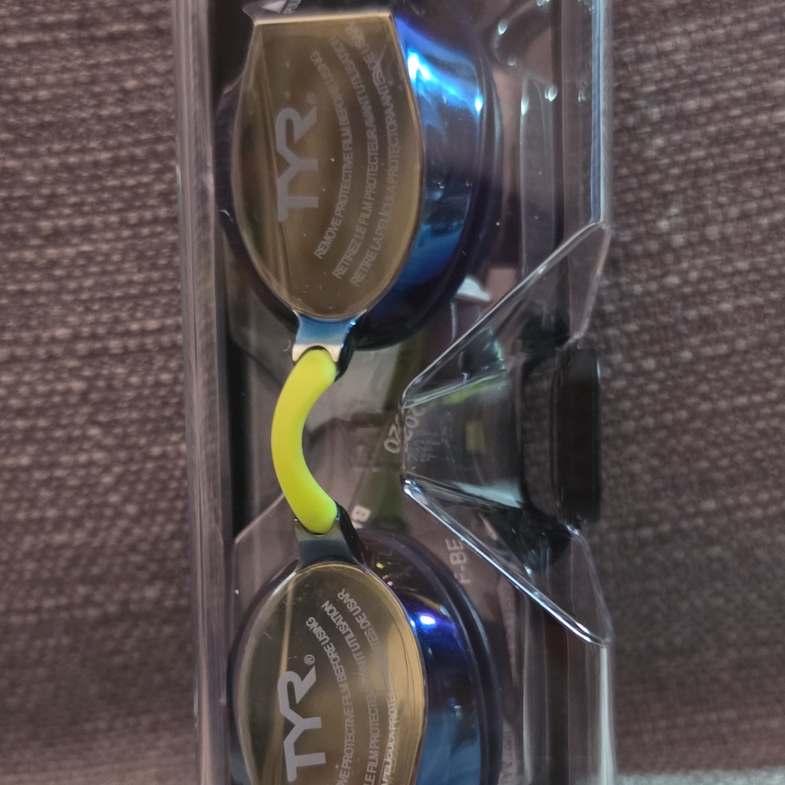 TYR Blackops 140 EV Mirrored Swim Goggles MPN LGBKOPM