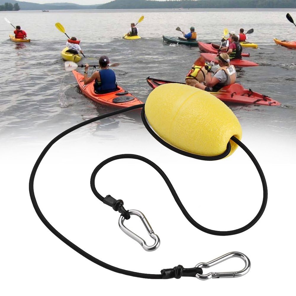 Kayak Drift EVA Foam Stainless Steel arabiners Anchor Tow Rope Throw Line Float