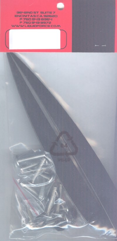 Liquid Force RX 1.0 Fin Kit Pair 10-24